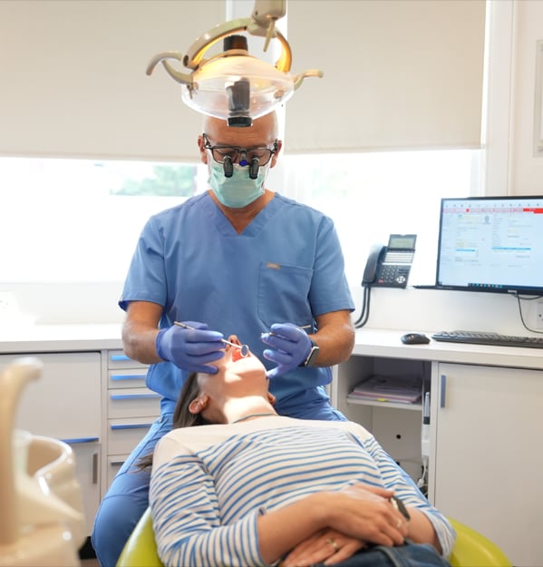 Benefits of root canal treatment explained during a consultation